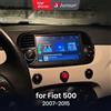 Junsun Autoradio Android Junsun per FIAT 500 Abarth 2007-2015, Sistema Auto Intelligente con Apple CarPlay, Multimedia, GPS, RDS e Wi-Fi