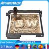 Atomstack A5 Pro V2 Incisione Laser 5W Stampante Laser CNC A5 PRO 40W Versione Aggiornata 410*380mm Area Incisore Per Legno Acrilico