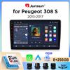 Junsun Wireless CarPlay Android Auto Autoradio Per Peugeot 308 308S 2013 2014-2017 RDS 4G WiFi GPS 2din BT accessori Auto