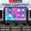 Junsun 13.1 "CarPlay Wireless per Apple Android Auto Autoradio Per Fiat Ducato 3 Peugeot Boxer 2 Citroen Jumper2 2006-2022 Radio