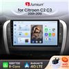 Junsun Android 13 Wireless CarPlay Android Auto Radio Per Citroen C2 C3 2001 2002 2003-2010 4G Auto Multimedia GPS 2din autoradio