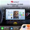 Junsun Wireless CarPlay Android Auto Car Radio Multimedia per Citroen C3 DS3 2010-2016 GPS sistemi intelligenti Smart Autoradio