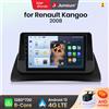Junsun CarPlay Android Auto Autoradio Per Renault Kangoo 2008 2009 2010 2011 2012 2013-2018 GPS Sistemi Intelligenti Multimediale