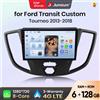 Junsun 360 Macchina Fotografica Senza Fili CarPlay Android Auto Radio Per Ford Transit Custom Tourneo 2013-2018 RDS GPS 2din accessori Auto