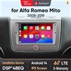 Junsun Wireless Carplay Android 13 Autoradio Lettore Per Alfa Romeo Mito 2008-2019 4G WIFI DSP RDS GPS Multimediale Intelligente