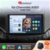 Junsun Android 13 Wireless CarPlay Android Auto Radio Per Chevrolet Aveo 2006 2007-2012 RDS 4G WiFi GPS 2din BT accessori auto