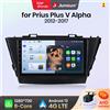 Junsun Wireless CarPlay Per Apple Android Auto Auto Auto Radio GPS Per Toyota Prius Più V Alpha 2012-2017 unità principale multimediale