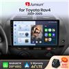 Junsun V1 Wireless CarPlay AndroidAuto Radio per Toyota RAV4 2001 2002 2003-2005 4G sistemi intelligenti per auto 2Din Autoradio GPS