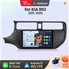 Junsun V1 AI Voice Wireless CarPlay Android Auto Radio per KIA RIO 2011 2012 2013 2014 2015 4G Car Multimedia GPS 2din autoradio