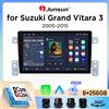 Junsun Autoradio Junsun Android 13 con CarPlay Wireless e Android Auto per Suzuki Grand Vitara 3 2005-2015 DSP SWC RDS GPS FM
