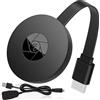 Adattatore WiFi HDMI per TV - Streaming wireless dello schermo da cellulare, tablet o computer - Compatibile con iOS, Android e Windows - AirPlay, Miracast e DLNA - Full HD 1080P