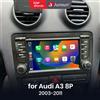 Junsun Wireless CarPlay Android Auto Autoradio Per Audi A3 8P 2003 2004 2005 2006 2007-2011 RDS 4G WiFi GPS accessori auto
