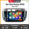Junsun Autoradio Junsun 7" Wireless CarPlay Android Auto per Fiat Linea Grande Punto evo 2012 2013 2014 2015 2016 2017 RDS 4G WiFi GPS Bluetooth accessorio schermo auto