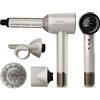Cecotec Asciugacapelli Cecotec con Motore Brushless e Tecnologia al Plasma DryGlam Waves Champagne. 1600W, 110000RPM, Testine 4in1