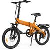 PVY Bicicletta Elettrica Z20 PRO EVO 500W con Batteria 48V 14.5AH, Pneumatici Gonfiabili da 20 Pollici, E-Bike Urbana per Adulti