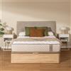Cecotec Materasso Viscoelastico e Molle Insacchettate Cecotec Flow 6790 Hybrid 150x190. Multistrato, Altezza 26 cm, Fermezza medio-morbida