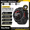 Zeblaze Nuovo Zeblaze Stratos 4 GPS Smart Watch 1.43 ''AMOLED Display Torcia incorporata Bussola Altimetro barometrico 5 ATM Smartwatch