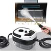 Buyounger Pulitore a vapore portatile, pulitore a vapore multiuso da 2500 Watt, pulitore a vapore da 1000 ml, include 3 ugelli, set di 6 velocità regolabili