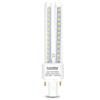 NONE 【PACCHETTO RISPARMIO】Lampadina LED a basso consumo con 2 pin, lampadine LED con attacco quadrato PLC 2U, tubo da 12W, G24 Corn, 1200Lm, luce fredda 6500K, non dimmerabile, confezione da 6, modello per