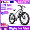 NONE Bicicletta elettrica Potenza di Picco 750W Motore 48V18AH Batteria Freno Idraulico E-bike 26*4.0 Pollici Fat Tire Bici Elettrica Fuoristrada Per Adulti