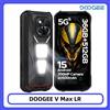 DOOGEE V Max LR 5G Telefono robusto 36GB 512GB 6.78 '' 120Hz Telemetro laser Luce da campeggio 20500mAh Dimensity 7300 200MP WiFi6E NFC