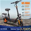 TWOFISH V5 MAX Scooter elettrico per adulti 1000W 48V18Ah Batteria 45KM/H Velocità massima 10 pollici Pneumatici fuoristrada da città EScooter con bagagliaio posteriore