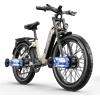 Shengmilo Bicicletta Elettrica Shengmilo-S700 - Motore 2000W - Batteria Samsung 48V 17.5Ah - Freni a Disco Idraulici - Pneumatici 26×3.0''