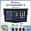 Junsun Autoradio Junsun Android 14 con CarPlay Wireless e Android Auto per Toyota RAV4 RAV 4 2007-2011, RDS, 4G, WiFi, GPS, 2din, BT, Accessori Auto