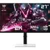 NONE Monitor Gaming 27" KTC H27E6 320Hz, QHD 2560x1440, IPS 1ms GTG, Adaptive Sync, 144% sRGB, HDR400, Bassa Luce Blu, Regolazione Inclinazione, Altezza, Pivot, VESA 100x100, HDMI 2.0, DisplayPort 1.4