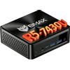 NONE Mini PC BMAX B7A Pro AMD Ryzen 5 7430U 16GB DDR4 + 512GB SSD NVMe M.2 Espandibile WiFi 6 + Bluetooth 5.2 Windows 11 Pro Computer Compatto