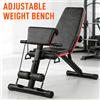 NONE Panca Fitness Pieghevole Multifunzione 12-in-1 per Uso Domestico, Panca Professionale Regolabile per Manubri, Panca per Sollevamento Pesi e Allenamento Addominale, Capacità di Carico 150 kg,