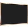 NONE Lavagna cancellabile per pennarelli con cornice in legno 40x60 cm | Lavagna nera con cornice in legno 30x40 e 40x60 | Lavagna magnetica con cornice in metallo 50x70 cm | Bacheca, pianificazione,
