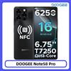 DOOGEE Note58 Pro Smartphone 32GB 256GB 6.75" HD+ 90Hz Batteria Grande da 6250mAh Fotocamera 16MP Impronta Digitale NFC Android 15 Cellulare
