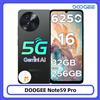 DOOGEE Note59 Pro 5G Smartphone 32GB 256GB Display HD+ da 6,75" 120Hz Unisoc T8200 Batteria da 6250mAh NFC Telefono Cellulare Android 15