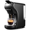 NONE HiBREW Macchina per caffè a capsule H1A, macchina per caffè multicapsule 4 in 1, compatibile con capsule DG/Nes/ESE/caffè macinato, Arresto automatico, Modalità caffè caldo e freddo, Espresso