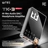 KBEAR TRI TK3 DAC e Amplificatore per Cuffie Completamente Bilanciati, Doppio Chip ES9039Q2M QCC, Batteria a Lunga Durata da 5000mAh