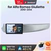 Junsun Autoradio Junsun 360 con telecamera wireless, CarPlay e Android Auto per Alfa Romeo Giulietta 2010-2014, RDS, 4G, WiFi, GPS, 2din, Bluetooth, accessori auto