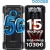 DOOGEE Blade20 Play 5G Telefono Rugged 32GB 256GB Display 6.6'' Gemini AI Batteria 10300mAh Altoparlante 125dB Telefono Cellulare 50MP