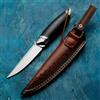 NONE Coltello a lama fissa in acciaio inossidabile - Multifunzionale, leggero e resistente, adatto per campeggio all'aperto, escursioni ed esplorazioni.