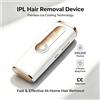 JOOYEE Epilatore Laser 2026 Aggiornato, Rimozione Peli IPL per Donne, Corpo, Zona Bikini, Viso, 990.000 Flash, Depilatore IPL Permanente e Indolore