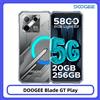 DOOGEE Blade GT Play 5G Telefono Rugged 20GB(8+12) 256GB 6.72" 120Hz Effetto Luce LED Dimensity 7025 Fotocamera AI 50MP NFC Cellulare