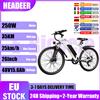 Headeer Bicicletta Elettrica HEADER, Motore Brushless 350W, 5 Modalità di Velocità, Batteria 48V 15.6Ah, Doppio Ammortizzatore, Pneumatici da 26 Pollici, Mountain Bike Elettrica