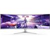 PHILIPS Monitor Da Gaming Philips Evnia 49M2C8900L Dual-QHD 49" Curvo 144Hz QD-OLED FreeSync Premium Pro Bianco
