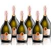 CASA "CUVÈE ROSA EXTRA DRY" | Vino Spumante Rosé Extra Dry| 6X750 Ml | Confezio