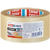tesapack Nastro Adesivo Ultra Strong - 50m x 50mm, Trasparente - 1 Rotolo | Nastro Adesivo per Pacchi in PVC, Antistrappo, Ideale per Legare Pacchi e per Pacchi Pesanti, Silenzioso
