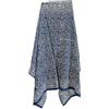 Indianhandicraft indiano fatto a mano multi colore mix fiore sarong mano blocco stampa cotone pareo lungo dupatta copertura donna spiaggia bikini dimensioni 111x82 pollici indiano cotone sarong 04
