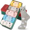 Jeasona 5 Paia Calzini Gatto Donna 35-38 Calzini Divertenti Cotone Regalo Donna Ragazza Amica Mamma Sorella Nonna Zia Fidanzata Collega Regalo Gatto Ragazza Compleanno