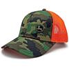 JOHN DEERE Cappellino mimetico con rete arancione, Mimetico, arancione, Taglia unica