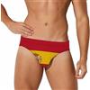 Generic Costume da bagno da uomo con bandiera della Spagna, sexy, ad asciugatura rapida, costume da bagno per spiaggia, Stile:, L