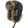 GIBZ Cappello Invernali in Pelle, Cappelli Russo in Pelliccia Sintetica con Earflap, Berretto da Aviatore Caldo e Spesso, per Uomo Donna